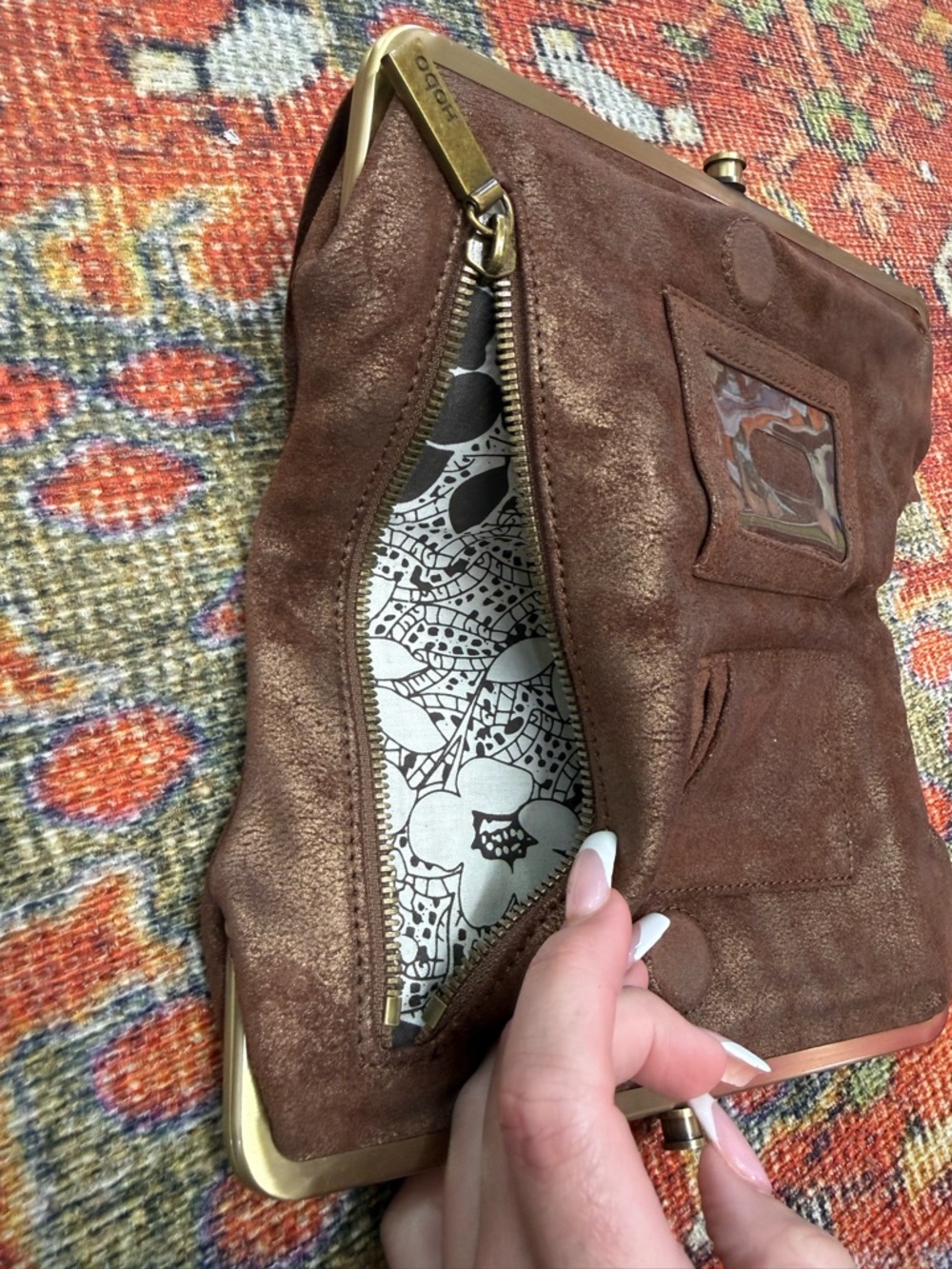 HOBO Lauren Fringe Clutch/Wallet. - Picture 7 of 9